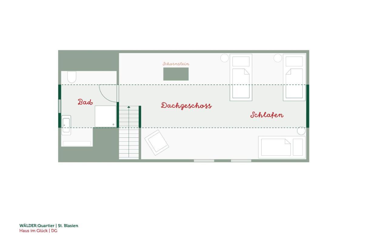 Willa Waelder: Quartier Haus Im Glueck St. Blasien Zewnętrze zdjęcie